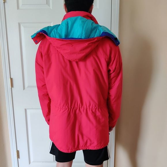 M's vintage Patagonia red insulated jacket sz L - Picture 4 of 11